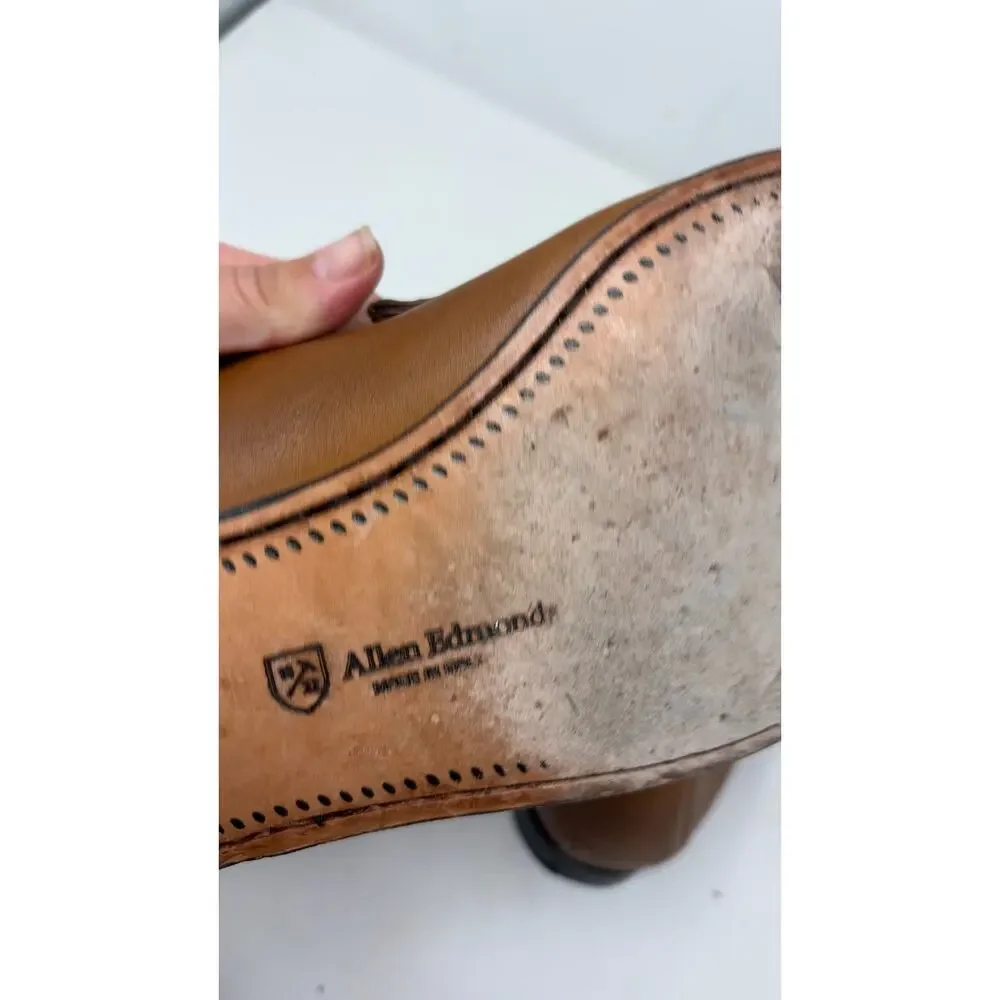 Allen Edmonds Verona ll brown leather horsebit Italian loafer 10.5